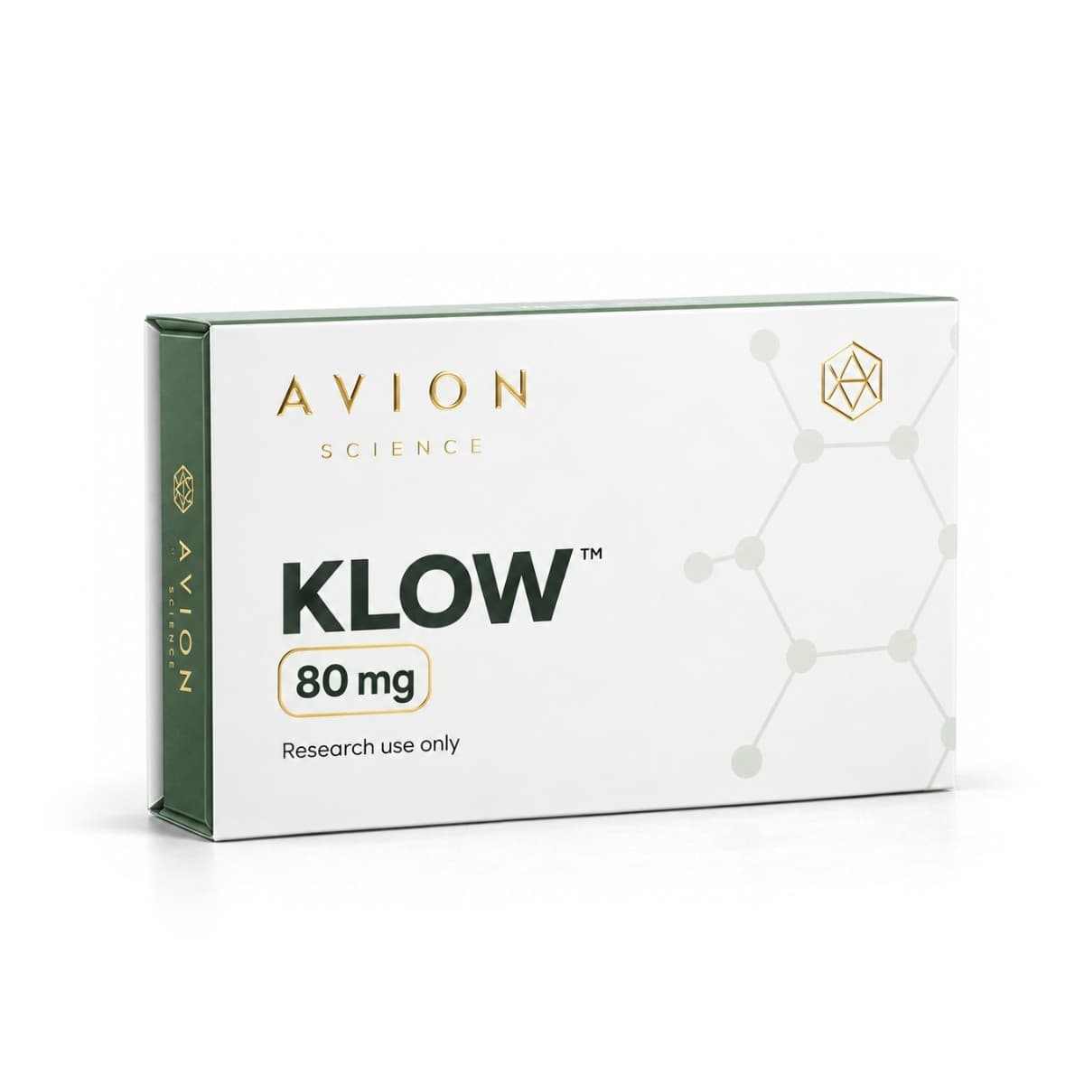 Klow product packaging
